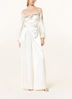 TALBOT RUNHOF Satin-Jumpsuit GISELLA1, Farbe: ECRU (Bild 1)
