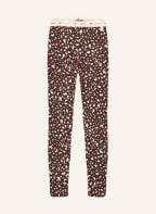 GARCIA Leggings , Farbe: SCHWARZ/ ECRU/ ROT (Bild 1)