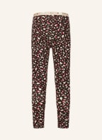 GARCIA Leggings , Farbe: SCHWARZ/ ECRU/ ROT (Bild 1)
