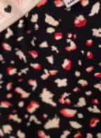 GARCIA Leggings , Farbe: SCHWARZ/ ECRU/ ROT (Bild 1)