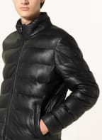 MILESTONE Lederjacke MS-HANKS, Farbe: SCHWARZ (Bild 1)