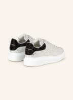 Alexander McQUEEN Sneakers with decorative gems, Color: SILVER/ BLACK (Image 1)