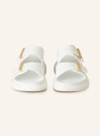 Alexander McQUEEN Plateau-Pantoletten, Farbe: WEISS (Bild 1)
