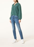 MOS MOSH Skinny jeans NAOMIE with rivets , Color: 401 BLUE (Image 1)
