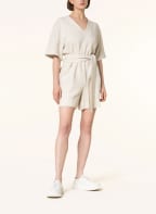 ayen Linen jumpsuit, Color: CREAM (Image 1)
