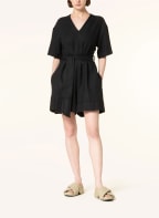 ayen Linen jumpsuit, Color: BLACK (Image 1)