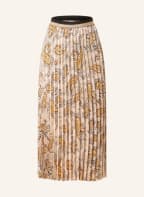 summum woman Pleated skirt, Color: CREAM/ ORANGE/ BLACK (Image 1)