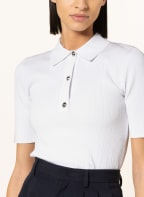 MICHAEL KORS Strick-Poloshirt, Farbe: WEISS (Bild 1)