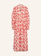 NEO NOIR Kleid LAYLI, Farbe: WEISS/ ROT/ GRÜN (Bild 1)