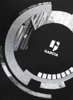 GARCIA Longsleeve , Farbe: SCHWARZ/ WEISS (Bild 1)