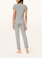 darling harbour Lounge-Shirt , Farbe: ECRU/ SCHWARZ (Bild 1)