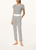 darling harbour Lounge-Hose , Farbe: ECRU/ SCHWARZ (Bild 1)
