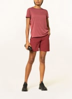 SALOMON T-Shirt OUTLINE SUMMER mit Mesh, Farbe: DUNKELROT (Bild 1)