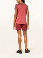 SALOMON T-Shirt OUTLINE SUMMER mit Mesh, Farbe: DUNKELROT (Bild 1)