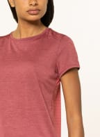 SALOMON T-Shirt OUTLINE SUMMER mit Mesh, Farbe: DUNKELROT (Bild 1)