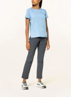 SALOMON T-Shirt OUTLINE SUMMER mit Mesh, Farbe: HELLBLAU (Bild 1)