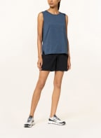 SALOMON Tanktop OUTLINE SUMMER mit Mesh, Farbe: BLAU (Bild 1)