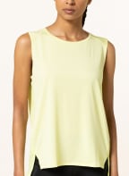 SALOMON Tanktop OUTLINE SUMMER mit Mesh, Farbe: HELLGELB (Bild 1)