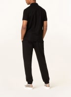 BURBERRY Piqué-Poloshirt EDDIE, Farbe: SCHWARZ (Bild 1)