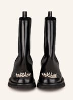 Alexander McQUEEN Chelsea boots with rivets, Color: BLACK (Image 1)