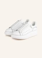 Alexander McQUEEN Sneakers, Color: WHITE/ SILVER (Image 1)