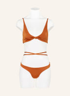 espadrij l'originale Bralette-Bikini-Top COCO, Farbe: DUNKELORANGE (Bild 1)