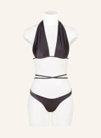 espadrij l'originale Triangel-Bikini-Top CLAIR, Farbe: DUNKELGRAU (Bild 1)