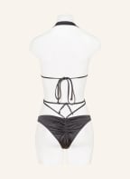 espadrij l'originale Triangel-Bikini-Top CLAIR, Farbe: DUNKELGRAU (Bild 1)