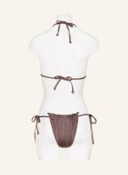 espadrij l'originale Triangel-Bikini-Hose CHLOE, Farbe: BRAUN (Bild 1)