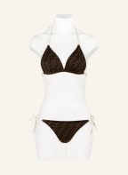 FENDI Triangle bikini reversible , Color: KHAKI/ BLACK/ WHITE (Image 1)