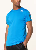 adidas T-Shirt AEROREADY mit Mesh, Farbe: BLAU (Bild 1)