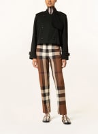 BURBERRY Cropped-Trenchcoat FENHURST, Farbe: SCHWARZ (Bild 1)