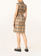 BURBERRY Wickelkleid KARLA, Farbe: BEIGE/ ROT/ ECRU (Bild 1)