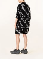 BALENCIAGA Kurzarm-Hemd Comfort Fit, Farbe: SCHWARZ/ WEISS (Bild 1)
