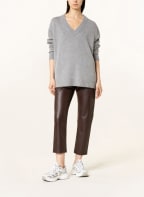 BOSS Cashmere-Pullover FRYNNIESAN , Farbe: HELLGRAU (Bild 1)