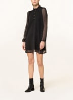 LIU JO Dress with glitter thread, Color: BLACK (Image 1)