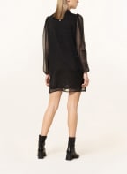 LIU JO Dress with glitter thread, Color: BLACK (Image 1)