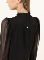 LIU JO Dress with glitter thread, Color: BLACK (Image 1)