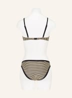 MARYAN MEHLHORN Bügel-Bikini-Top PIRATES mit Glitzergarn , Farbe: SCHWARZ/ CREME/ ECRU (Bild 1)