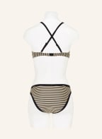MARYAN MEHLHORN Bügel-Bikini-Top PIRATES mit Glitzergarn , Farbe: SCHWARZ/ CREME/ ECRU (Bild 1)