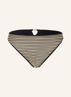 MARYAN MEHLHORN High-Waist-Bikini-Hose PIRATES mit Glitzergarn, Farbe: SCHWARZ/ CREME/ ECRU (Bild 1)