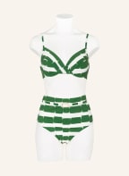 MARYAN MEHLHORN Underwired bikini top RADIANCE, Color: WHITE/ GREEN (Image 1)