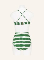 MARYAN MEHLHORN Underwired bikini top RADIANCE, Color: WHITE/ GREEN (Image 1)