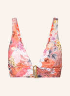 MARYAN MEHLHORN Bralette-Bikini-Top EUPHORIA, Farbe: HELLROT/ HELLGRÜN (Bild 1)