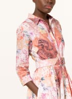 MARYAN MEHLHORN Hemdblusenkleid EUPHORIA mit 3/4-Arm, Farbe: HELLROT/ ROSA/ HELLGRÜN (Bild 1)