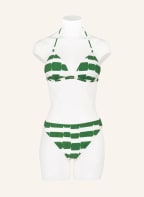 MARYAN MEHLHORN Góra od bikini trójkątnego RADIANCE, Kolor: BIAŁY/ ZIELONY (Obrazek 1)