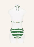 MARYAN MEHLHORN Góra od bikini trójkątnego RADIANCE, Kolor: BIAŁY/ ZIELONY (Obrazek 1)