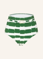 MARYAN MEHLHORN High-Waist-Bikini-Hose RADIANCE, Farbe: WEISS/ GRÜN (Bild 1)