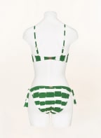 MARYAN MEHLHORN Triangel-Bikini-Hose RADIANCE, Farbe: WEISS/ GRÜN (Bild 1)