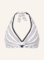 Lidea Neckholder-Bikini-Top COASTLINES, Farbe: WEISS/ CREME/ SCHWARZ (Bild 1)